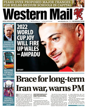 Cover of Western Mail