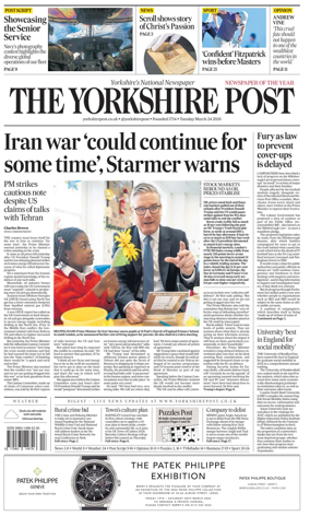 Cover of Yorkshire Post