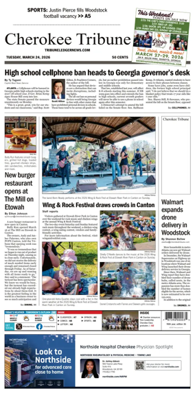 Cover of Cherokee Tribune