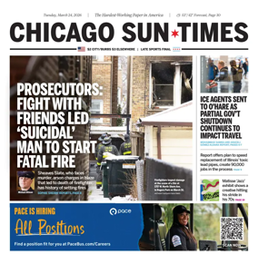Cover of Chicago Sun-Times