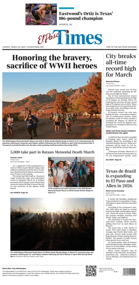 Cover of El Paso Times
