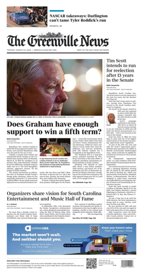 Cover of The Greenville News