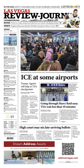 Cover of Las Vegas Review-Journal