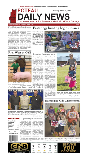 Cover of Poteau Daily News