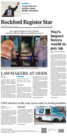 Cover of Rockford Register Star