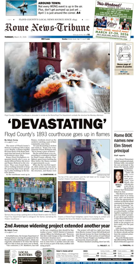 Cover of Rome News-Tribune