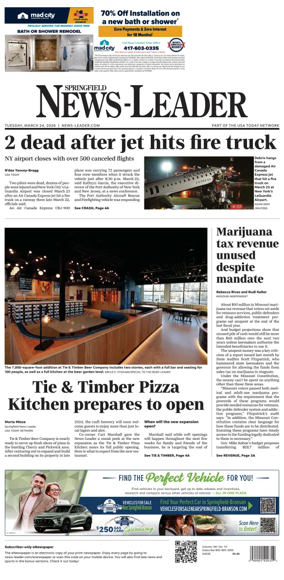 Cover of Springfield News-Leader