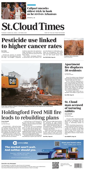 Cover of St. Cloud Times