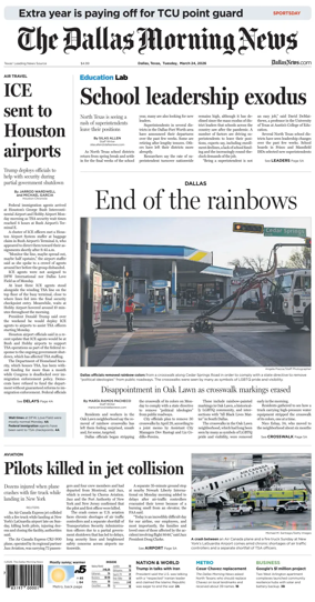 Cover of The Dallas Morning News
