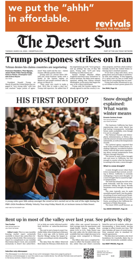 Cover of The Desert Sun