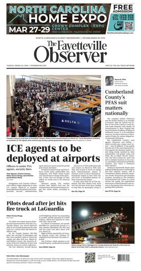 Cover of The Fayetteville Observer