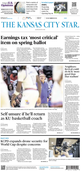 Cover of The Kansas City Star
