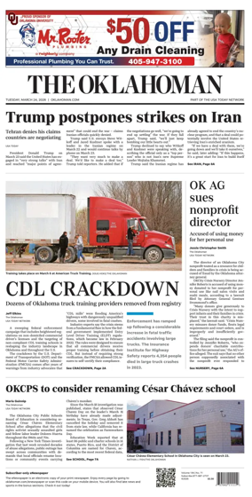 Cover of The Oklahoman