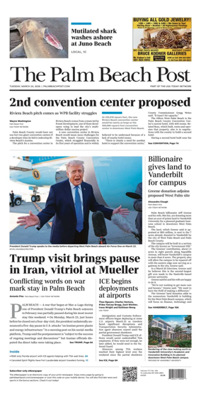 Cover of The Palm Beach Post