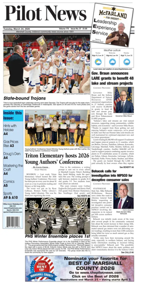 Cover of The Pilot News