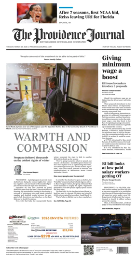 Cover of The Providence Journal