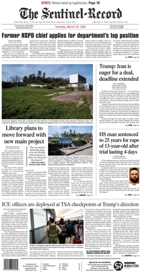 Cover of The Sentinel-Record