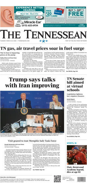Cover of The Tennessean