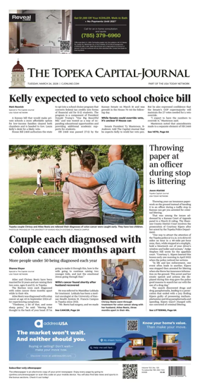 Cover of The Topeka Capital-Journal