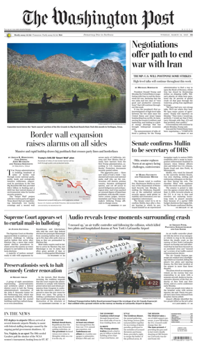 Cover of The Washington Post