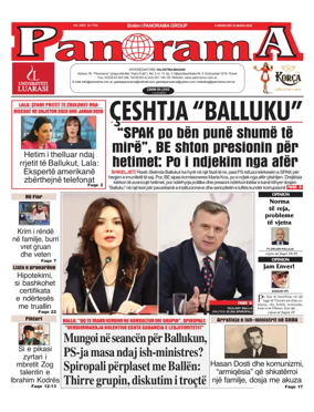 Cover of Panorama (Albania)