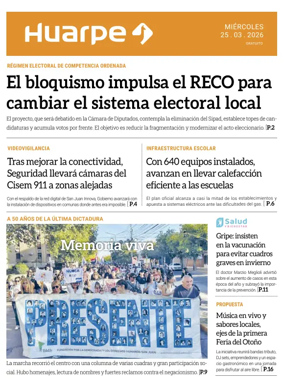 Cover of Diario Huarpe