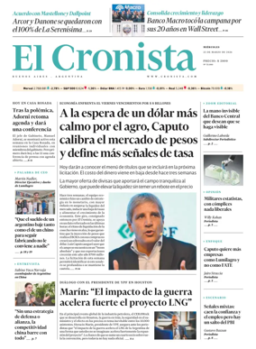 Cover of El Cronista