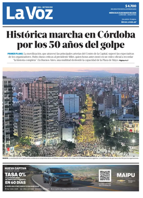 Cover of La Voz del Interior