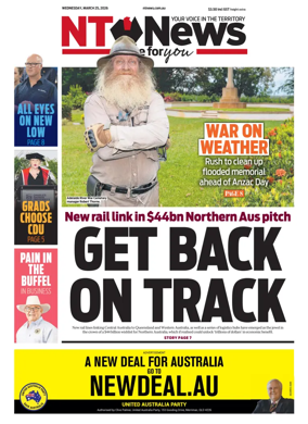 Cover of NT News
