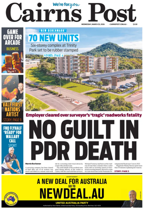 Cover of The Cairns Post