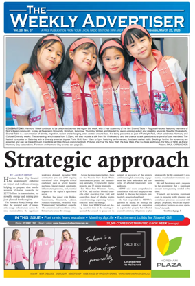Cover of The Weekly Advertiser Horsham