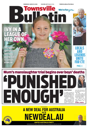 Cover of Townsville Bulletin
