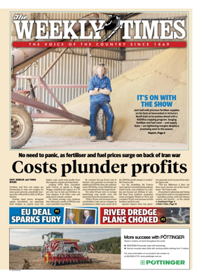 Cover of Weekly Times