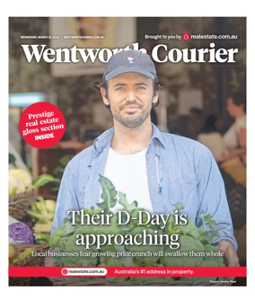 Cover of Wentworth Courier