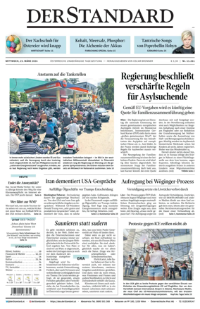 Cover of Der Standard