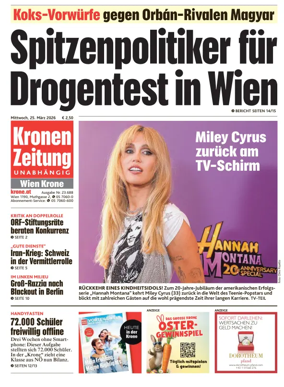 Cover of Kronen Zeitung