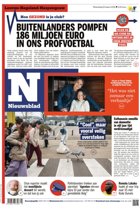 Cover of Het Nieuwsblad