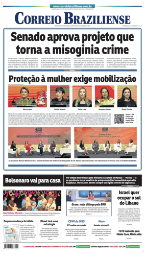 Cover of Correio Braziliense