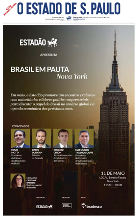 Cover of O Estado de S. Paulo