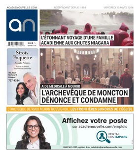 Cover of Acadie Nouvelle