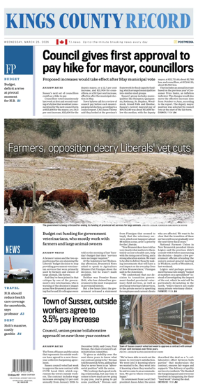 Cover of Kings County Record