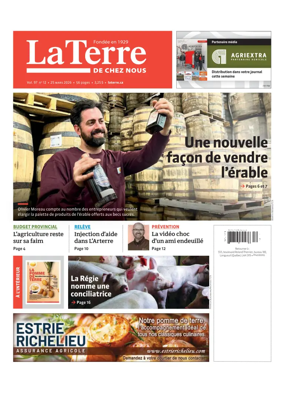 Cover of La Terre de chez nous