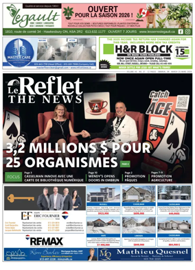 Cover of Le Reflet (The News)