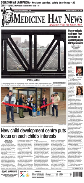 Cover of Medicine Hat News