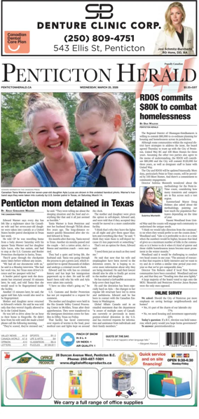 Cover of Penticton Herald