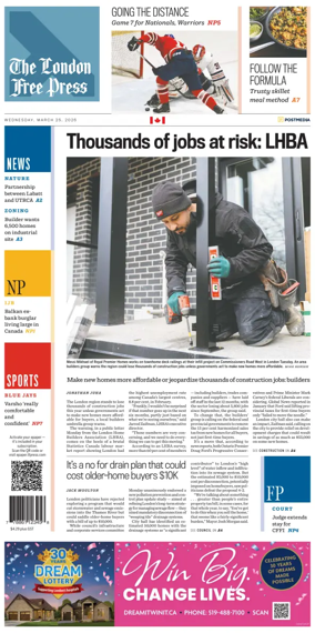 Cover of The London Free Press