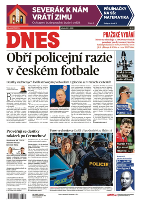 Cover of Dnes Prague Edition