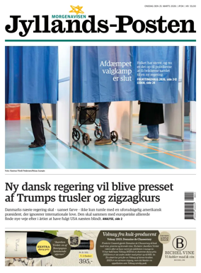 Cover of Jyllands-Posten