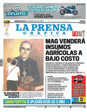 Cover of La Prensa Grafica