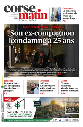 Cover of Corse Matin